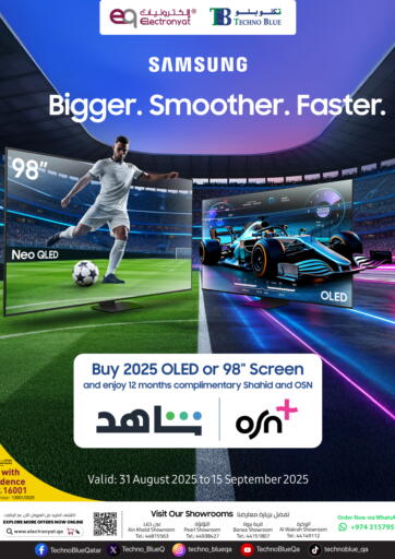 2025 OLED & 98” TVs – Special Offers من تكنو بلو